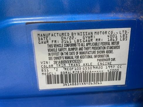Used 2022 Nissan Sentra SR w/ Electronics Package FWD image 26