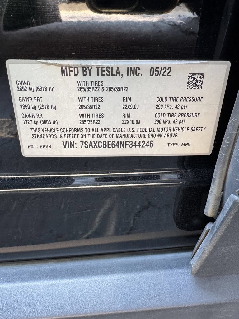 Used 2022 Tesla Model X Plaid AWD/4WD image 38
