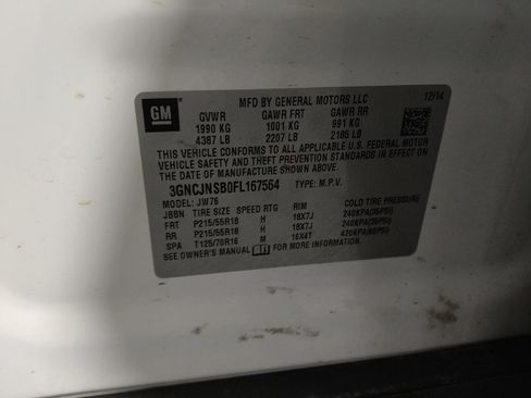 Used 2015 Chevrolet Trax LTZ FWD image 33