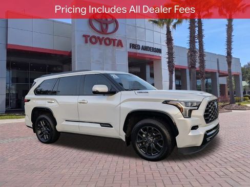 Certified 2023 Toyota Sequoia Platinum RWD image 1