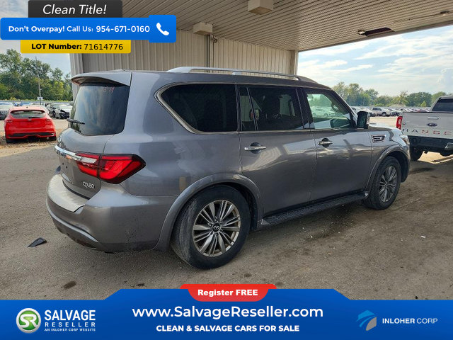Used 2021 INFINITI QX80 Luxe AWD/4WD image 4