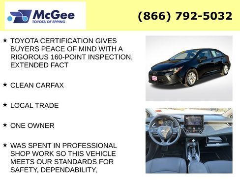 Certified 2020 Toyota Corolla LE image 15