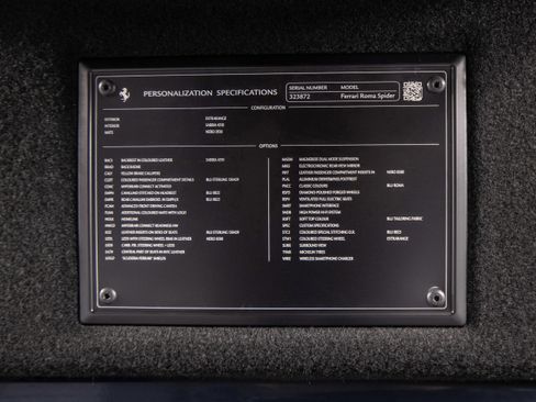 Certified 2025 Ferrari Roma Spider image 20