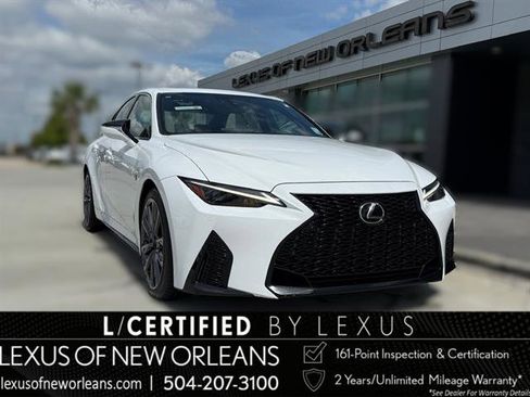 Used 2022 Lexus IS 350 F Sport w/ Navigation Package RWD image 1