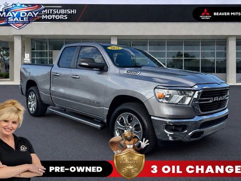 Used 2021 RAM 1500 Big Horn AWD/4WD image 1