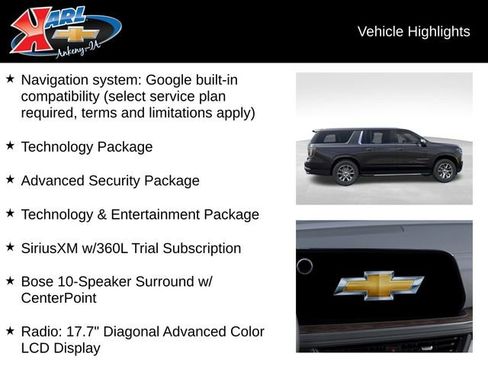 New 2025 Chevrolet Suburban Premier image 3
