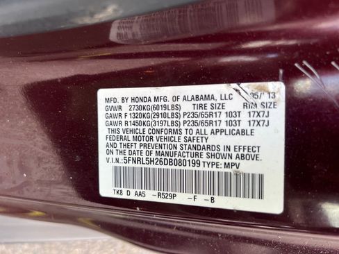 Used 2013 Honda Odyssey LX image 22