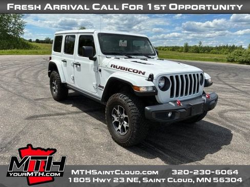 Used 2023 Jeep Wrangler Unlimited Rubicon w/ LED Lighting Group AWD/4WD image 2