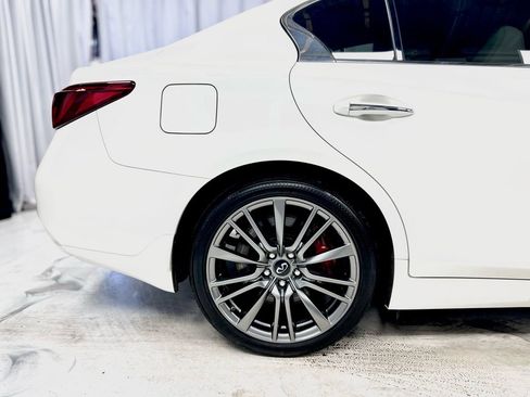 Used 2019 INFINITI Q50 Red Sport 400 w/ Sensory Package image 7