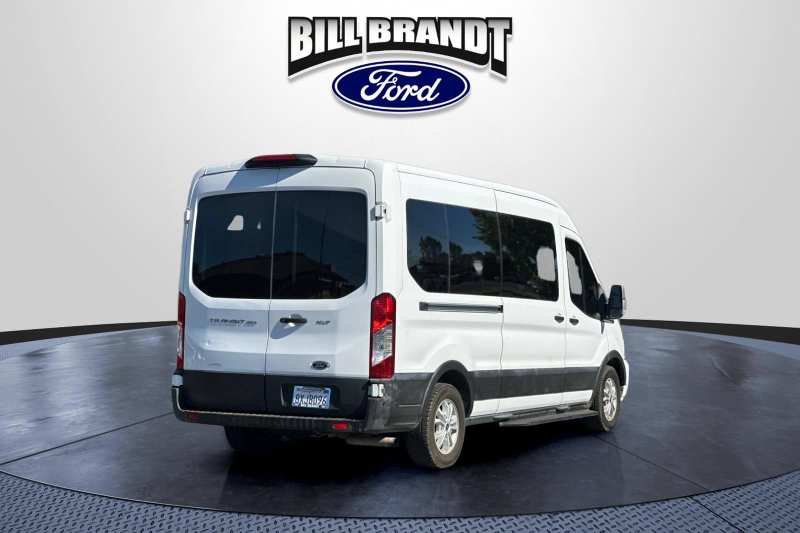 Certified 2021 Ford Transit 350 148 Medium Roof Wagon RWD image 3