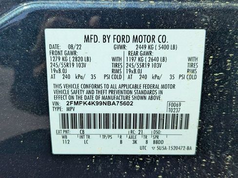 Used 2022 Ford Edge Titanium AWD/4WD image 22