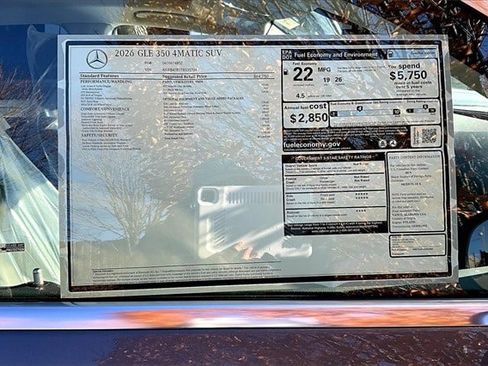 New 2026 Mercedes-Benz GLE 350 4MATIC image 16