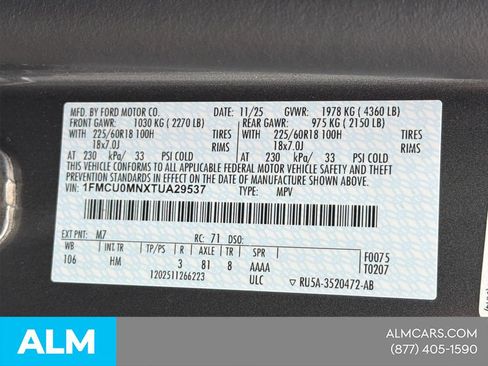 Used 2026 Ford Escape ST-Line FWD image 36