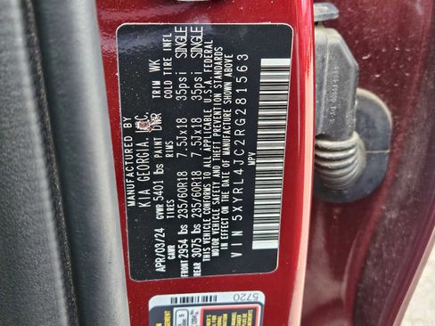 Used 2024 Kia Sorento S FWD image 22