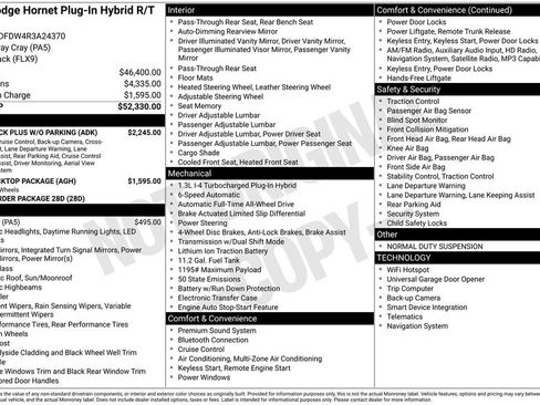 Used 2024 Dodge Hornet R/T Plus w/ Tech Pack Plus w/o Parking image 21