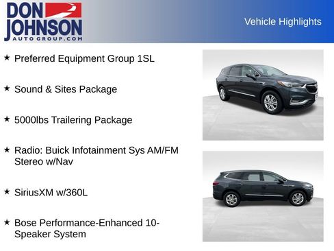 Certified 2020 Buick Enclave Essence w/ Sound and Sites Package AWD/4WD image 6