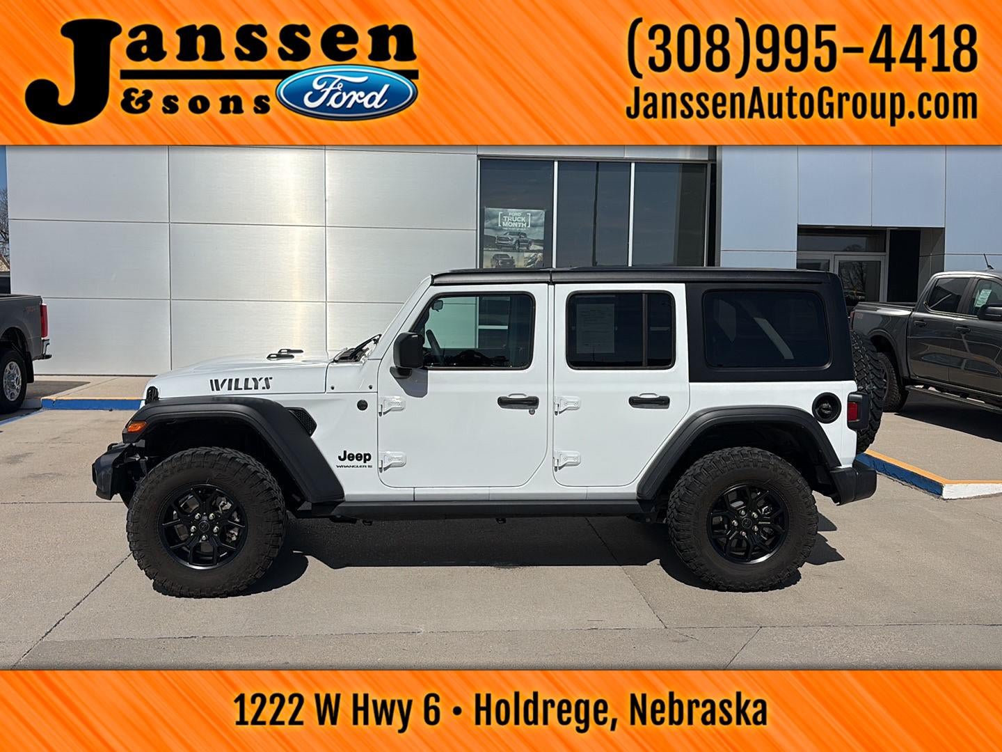 Used 2025 Jeep Wrangler Unlimited Sport AWD/4WD image 1