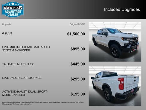 Certified 2025 Chevrolet Silverado 1500 ZR2 AWD/4WD image 3