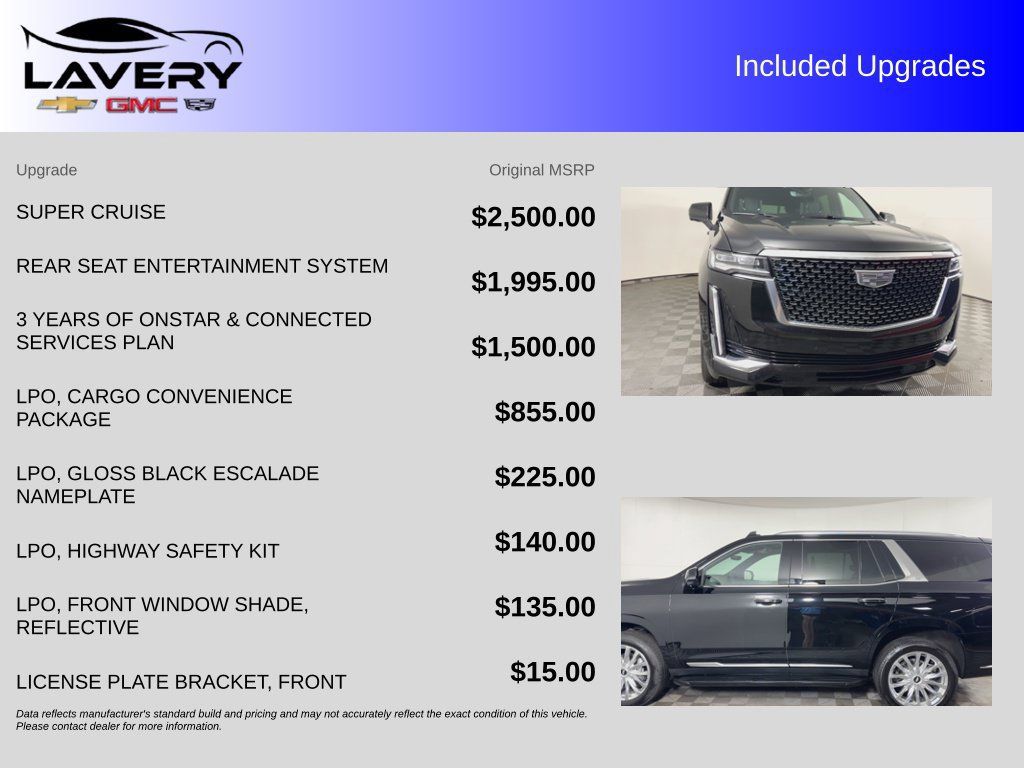 Used 2023 Cadillac Escalade Premium Luxury AWD/4WD image 7