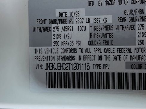 New 2026 MAZDA CX-70 3.3 Turbo S w/ Premium Plus image 23