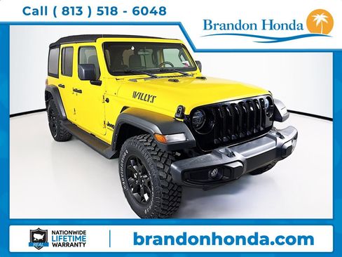 Used 2021 Jeep Wrangler Unlimited Sport image 1