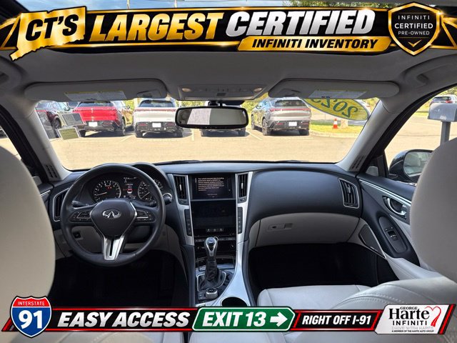 Certified 2023 INFINITI Q50 Luxe w/ Cargo Package AWD/4WD image 11