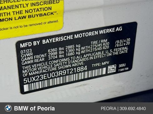 Used 2024 BMW X5 xDrive40i w/ Premium Package image 32