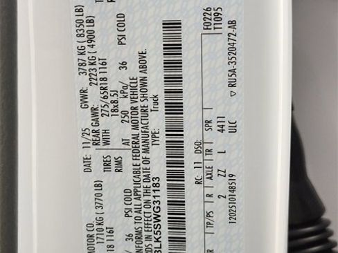 New 2025 Ford F150 Lightning XLT image 30