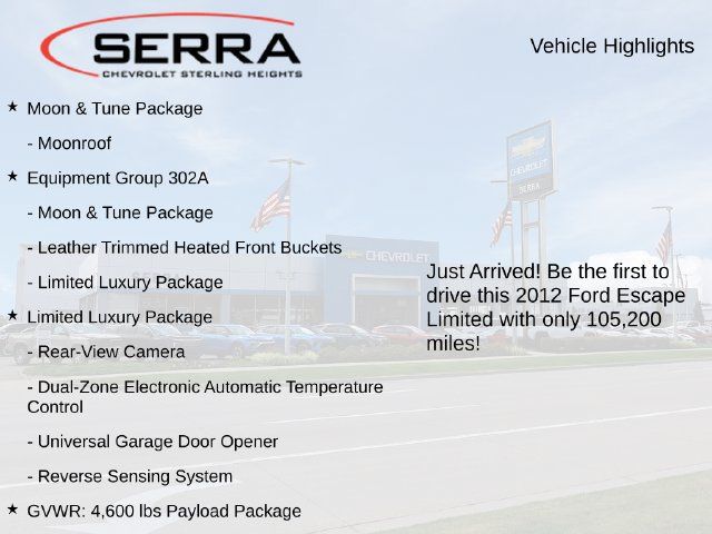 Used 2012 Ford Escape Limited AWD/4WD image 3