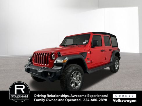 Used 2020 Jeep Wrangler Unlimited Sport image 2