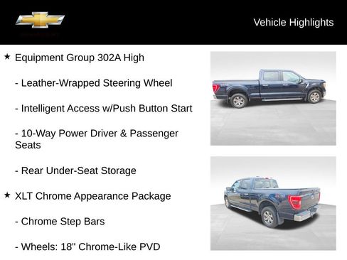 Used 2021 Ford F150 XLT w/ Equipment Group 302A High AWD/4WD image 19