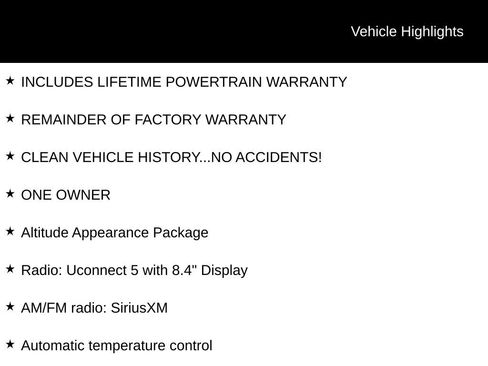 Used 2025 Jeep Grand Cherokee Altitude AWD/4WD image 10