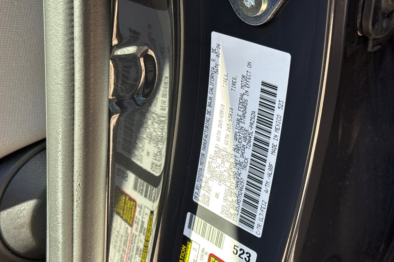 Used 2026 Toyota Tacoma TRD Sport AWD/4WD image 33