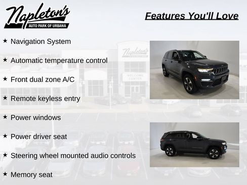 Used 2024 Jeep Grand Cherokee Limited 4xe AWD/4WD image 7