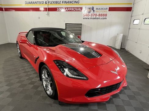 Used 2016 Chevrolet Corvette Stingray Convertible w/ 2LT Preferred Equipment Group image 1