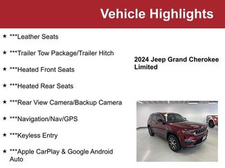Used 2024 Jeep Grand Cherokee Limited w/ Trailer Tow Package video 2