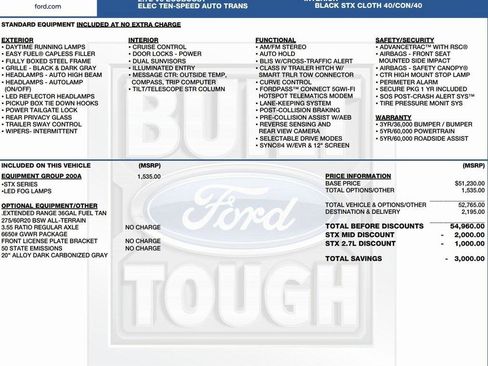 New 2025 Ford F150 STX w/ Equipment Group 200A image 2