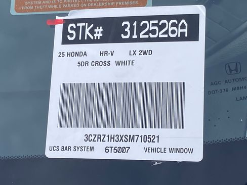 Certified 2025 Honda HR-V LX image 30