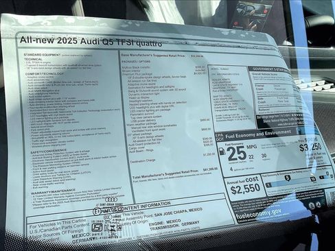 New 2025 Audi Q5 Premium Plus image 18