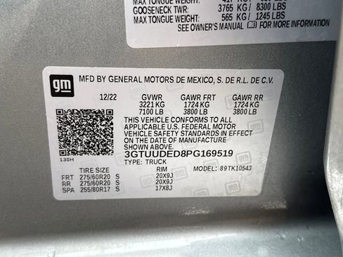 Certified 2023 GMC Sierra 1500 SLT w/ SLT Premium Package image 46