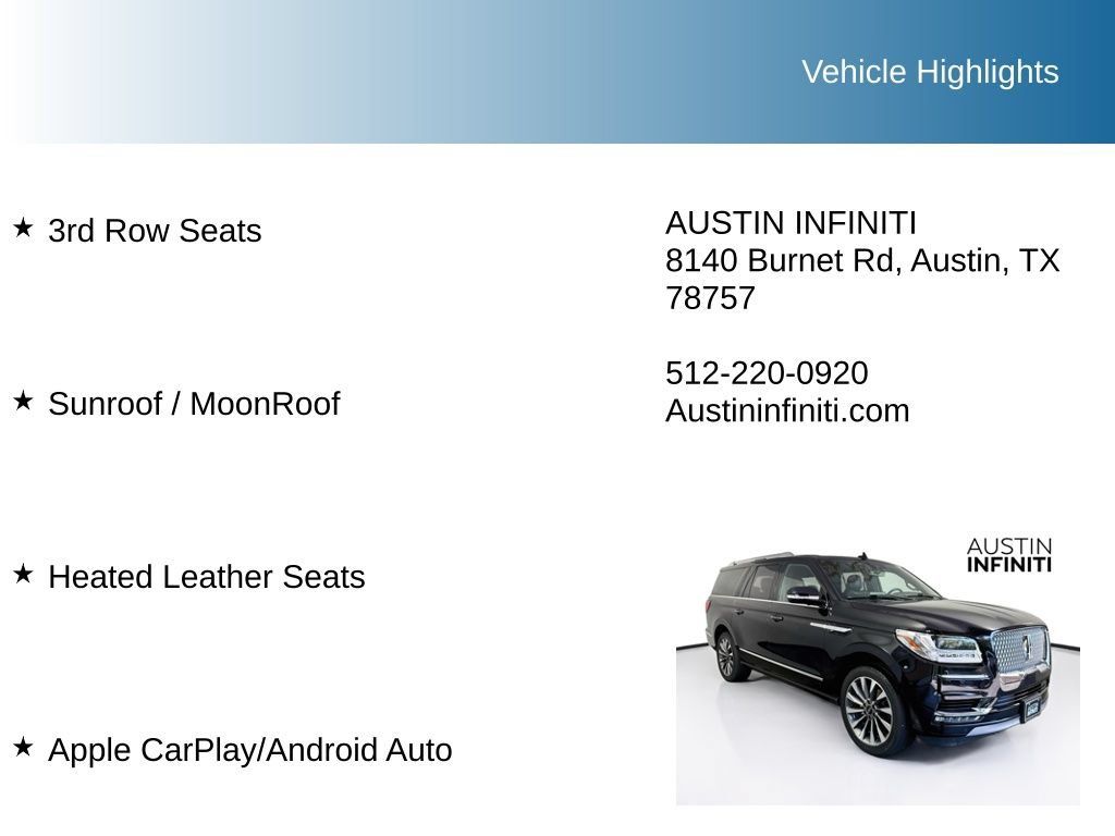 Used 2021 Lincoln Navigator L Reserve AWD/4WD image 9