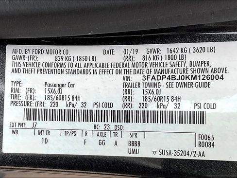 Used 2019 Ford Fiesta SE image 30