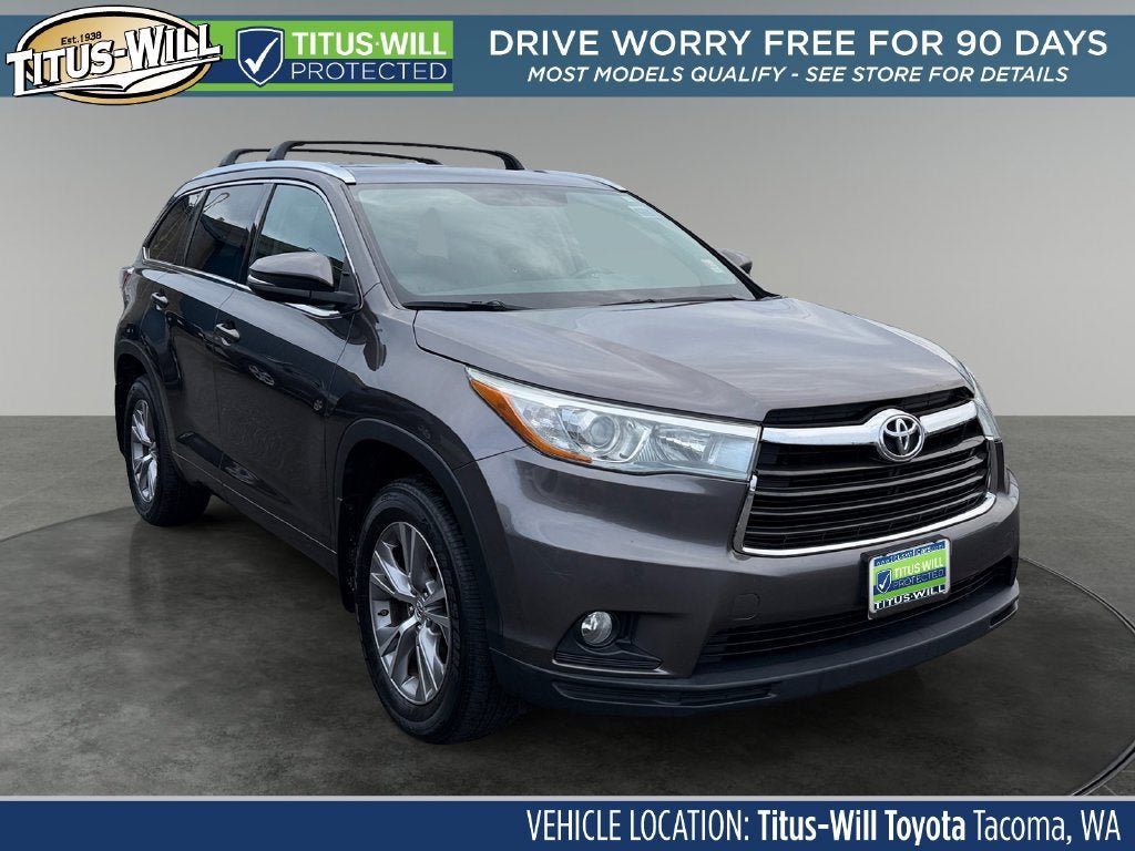 Used 2015 Toyota Highlander XLE AWD/4WD image 1