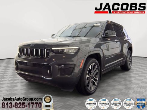 Used 2022 Jeep Grand Cherokee Overland w/ Advanced Protech Group III AWD/4WD image 1