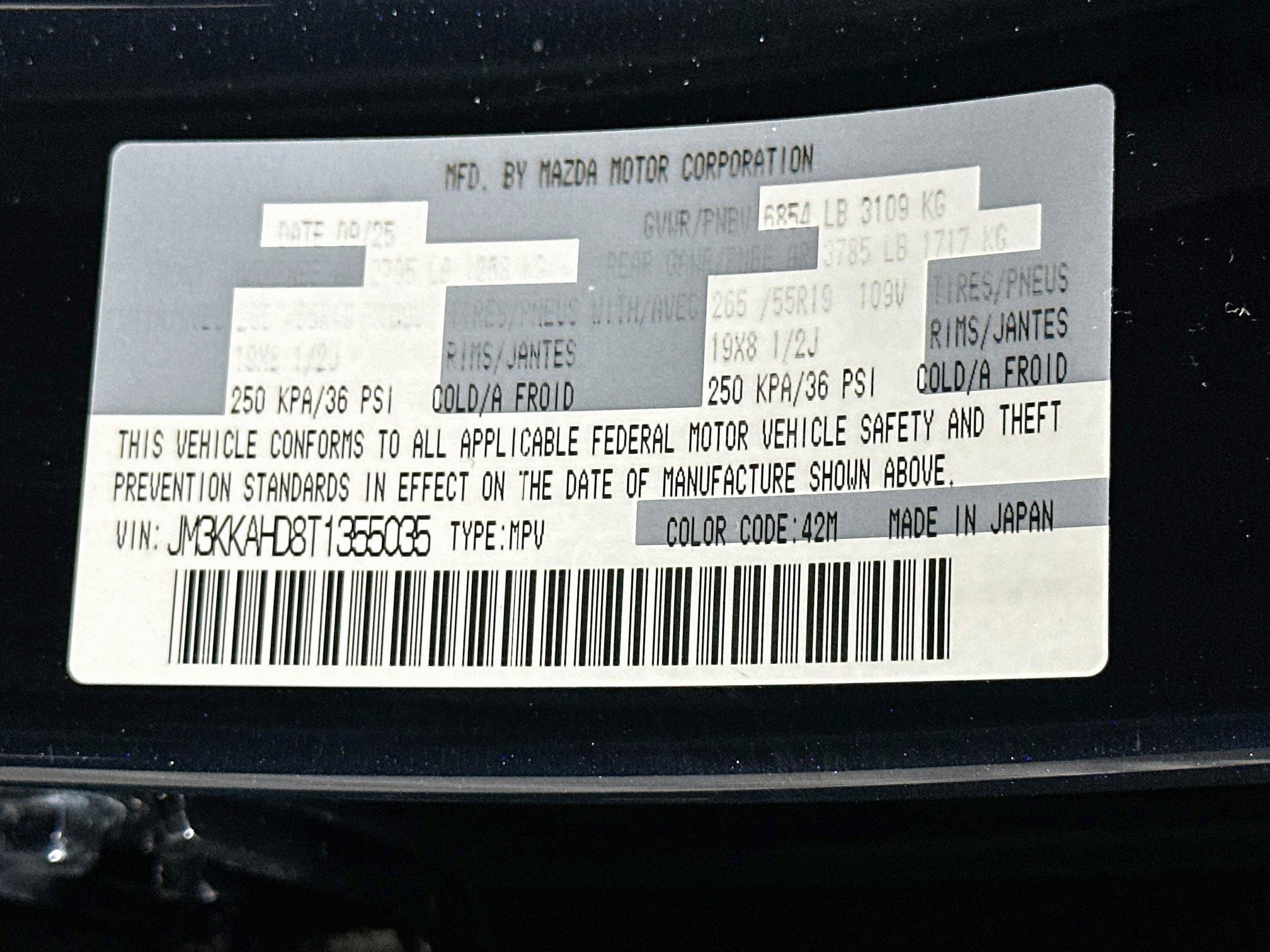 Used 2026 MAZDA CX-90 3.3 Turbo w/ Select Package AWD/4WD image 12