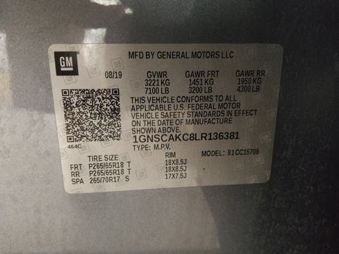 Used 2020 Chevrolet Tahoe LS w/ Max Trailering Package RWD image 33