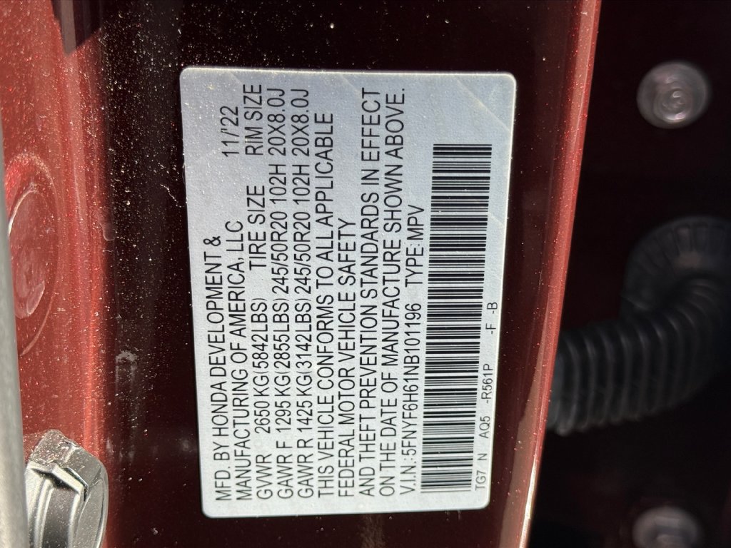 Used 2022 Honda Pilot Touring image 30