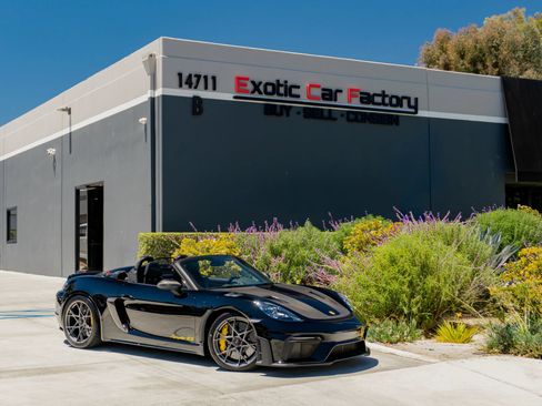 Used 2025 Porsche 718 Boxster Spyder RS RWD image 1