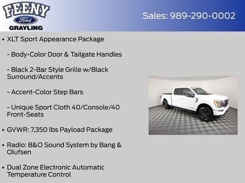 Certified 2023 Ford F150 XLT w/ Equipment Group 302A High AWD/4WD image 20
