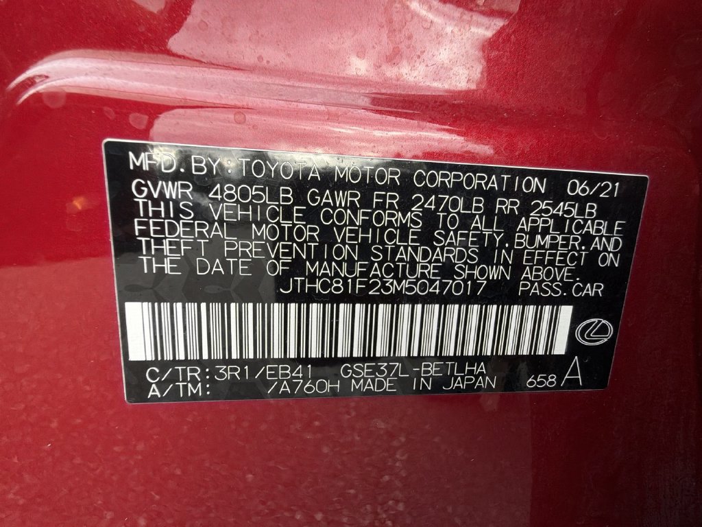 Used 2021 Lexus IS 300 AWD w/ Comfort Package image 29